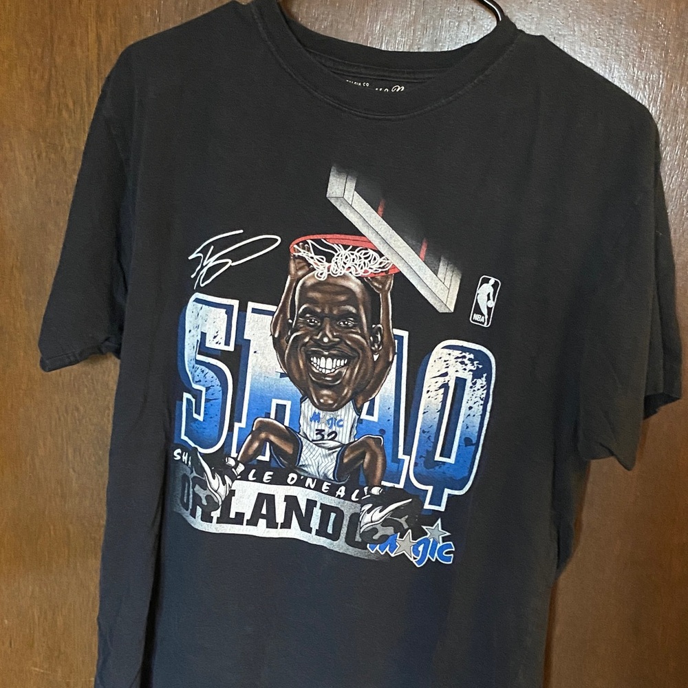 Mitchell & Ness Black Graphic Tee